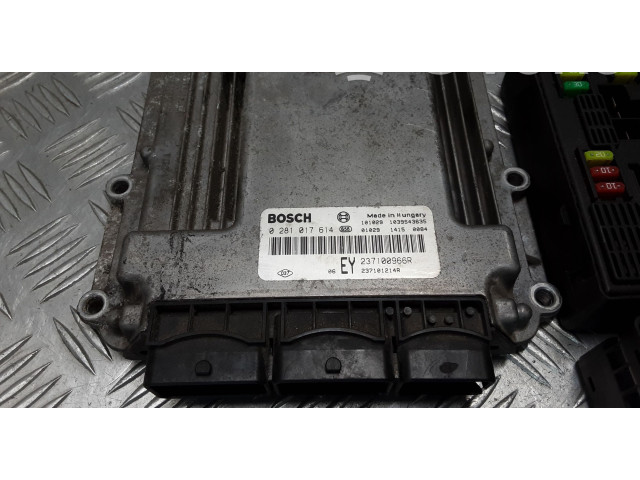 Комплект блоков управления 0281017614, 237100966R   Renault Latitude (L70)