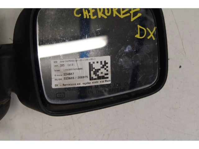 Zpětné zrcátko  Jeep Cherokee III KJ 2001    