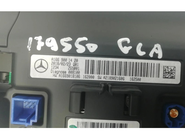 Дисплей    A1669001420, A1669001420   Mercedes-Benz GLA W156