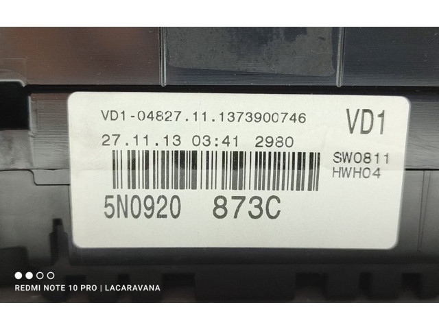 Панель приборов 5N0920873C   Volkswagen Tiguan       