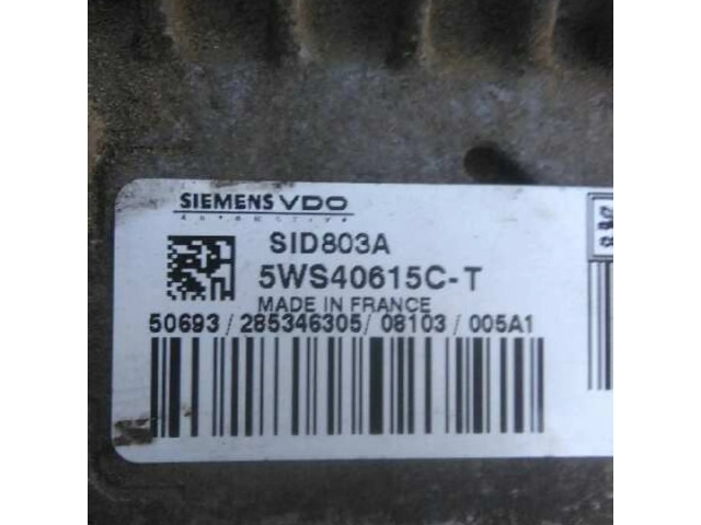 Блок управления двигателя 5WS40615C   Citroen Jumpy