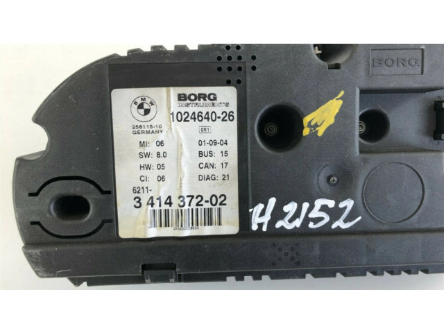 Přístrojová deska  BMW X3 E83 2006 3414372, H2152  