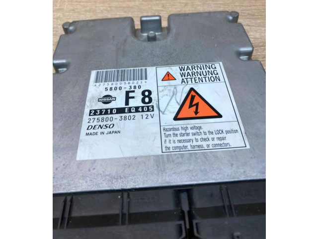 Řídící jednotka 23710EQ405, 2758003802   Nissan X-Trail T30 2001