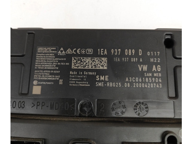 Блок комфорта 1EA937089D, 1EA937089A   Volkswagen ID.3   