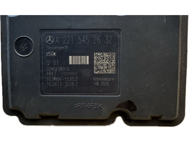 Jednotka ABS A2215452632, A2215452632   Mercede-Benz S W221 2006