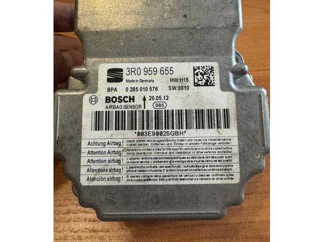 Блок подушек безопасности 3R0959655, 0285010576   Seat Exeo (3R)
