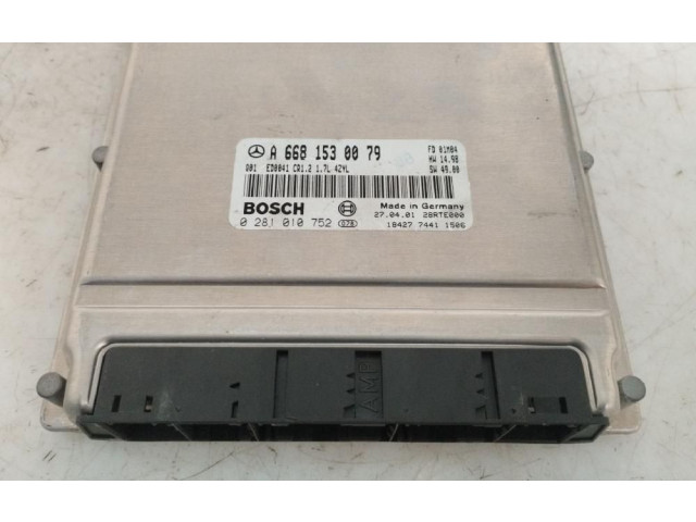 Řídící jednotka A6681530079   Mercedes-Benz A W168 1997