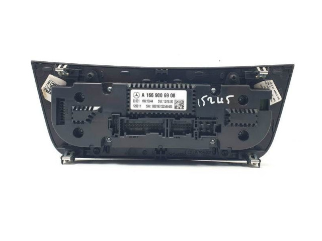 Блок управления климат-контролем A1669006908   Mercedes-Benz ML W166