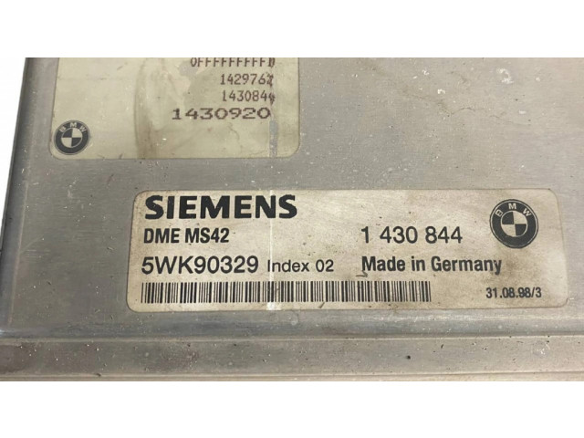 Řídící jednotka 1430844, 1430920   BMW 5 E39 1998