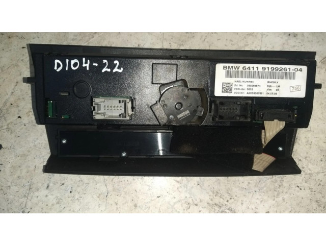 Блок управления климат-контролем 6411919926104   BMW 3 E92 E93