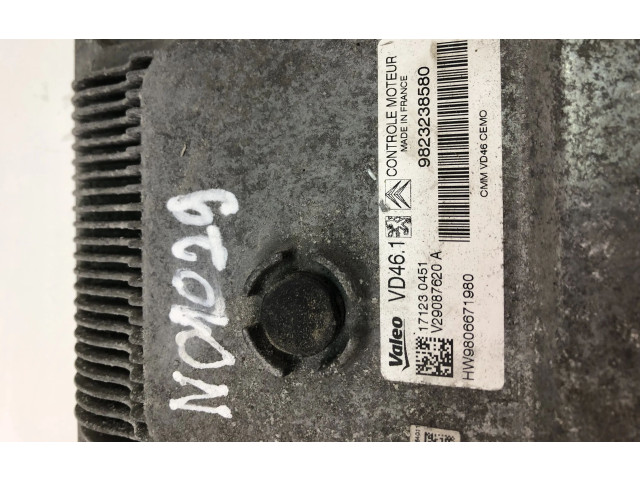 Řídící jednotka 9823238580, 9806671980   Peugeot 3008 II 2018
