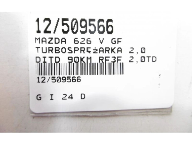  Турбина Mazda 626  VJ279807, VJ279807   для двигателя RF3F      