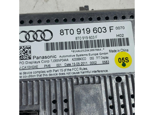 Дисплей    8T0919603F, A2308843CD   Audi Q5 SQ5