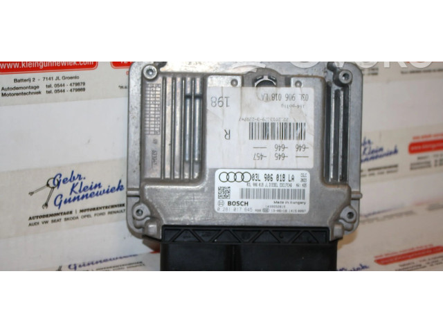 Řídící jednotka 03L906018LA, 0281017645   Audi A6 S6 C7 4G 2013