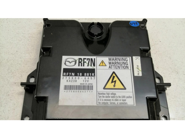 Řídící jednotka RF7N18881K, 2758006457   Mazda 5 2006