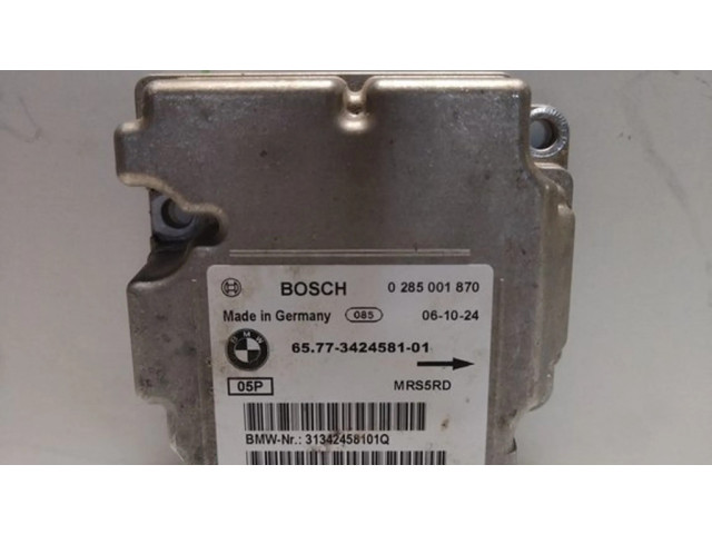 Блок подушек безопасности 3424581, 0285001870   BMW X3 E83