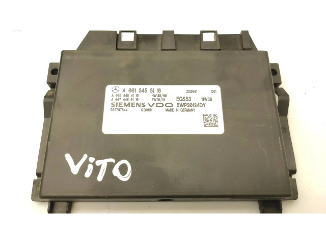 Блок управления коробкой передач A0015455116, A0034464110   Mercedes-Benz Vito Viano W639