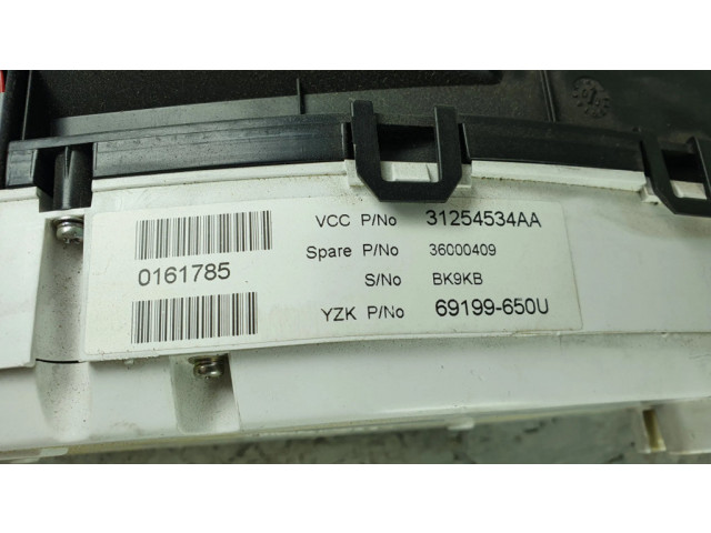 Панель приборов 31254534AA   Volvo S80       