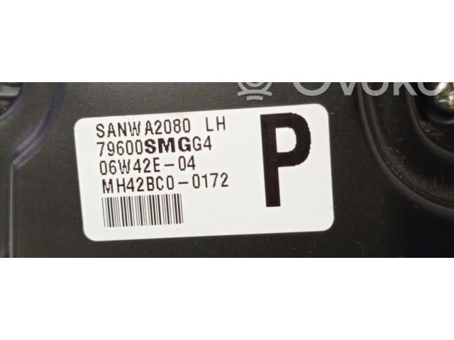 Блок управления климат-контролем 79600SMGG4   Honda Civic