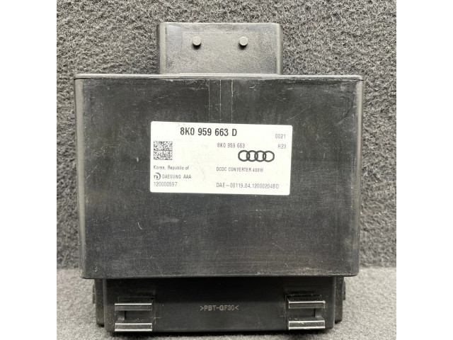 Блок управления 8K0959663D, 8K0959663   Audi A6 S6 C7 4G