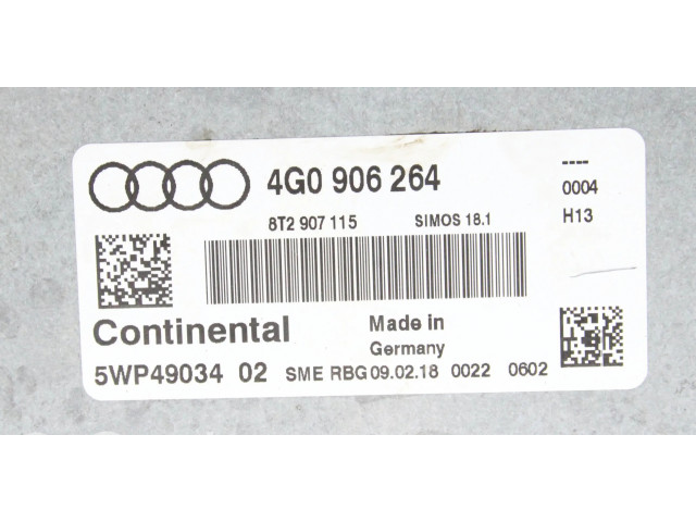 Комплект блоков управления 4G0906264   Audi A6 C7