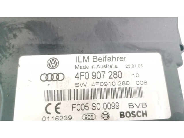 Блок управления 4F0907280, F005S00099   Audi A6 S6 C6 4F