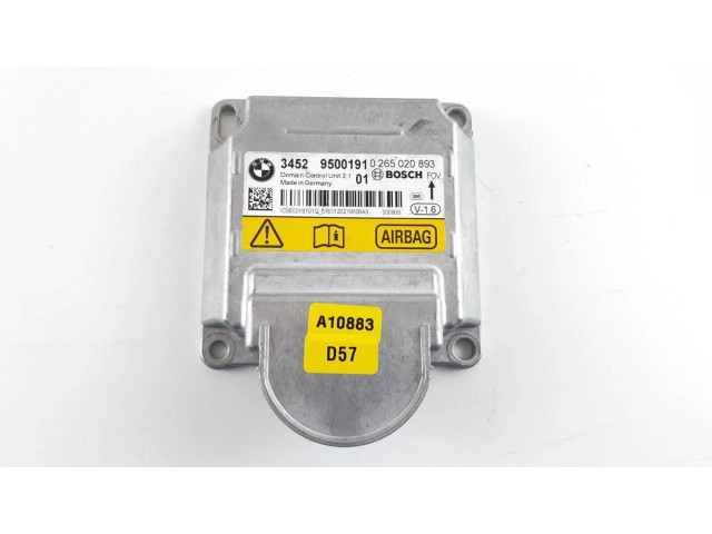 Блок подушек безопасности 9500191, 34.52-9500191   BMW M3 F80