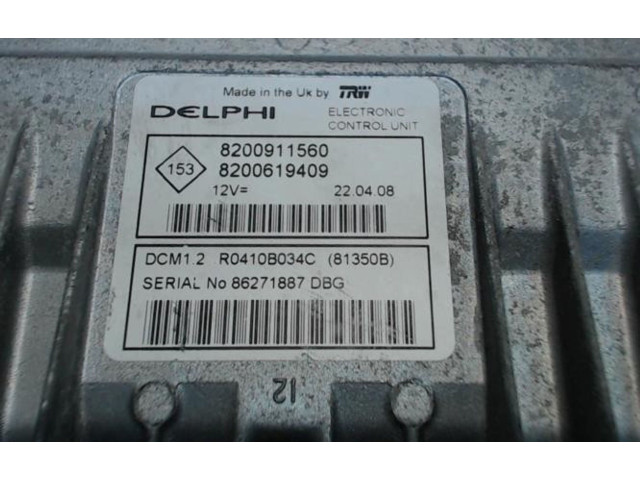 Другие блоки управления / модули     Renault Modus 