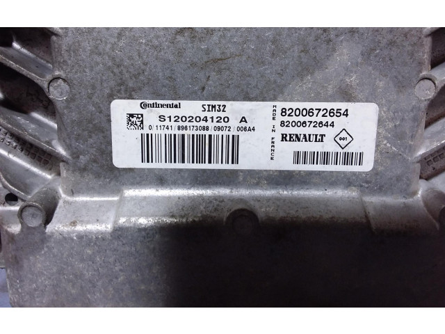 Vstřikovač 8200672654, 8200672654   Renault Thalia II    D4F728 