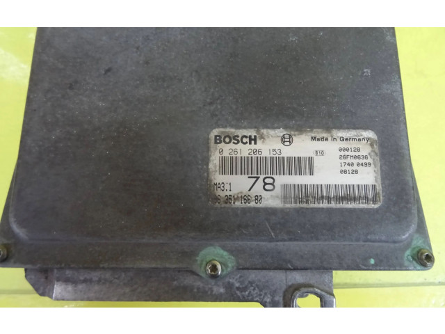 Řídící jednotka 0261206153   Peugeot 106 1996