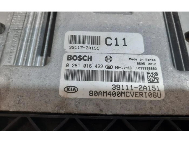 Řídící jednotka 0281016422   KIA Soul 2011
