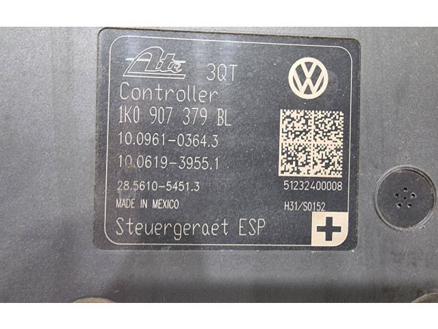 Jednotka ABS 1K0907379BL, 10061939551   Volkswagen Jetta VI 2012
