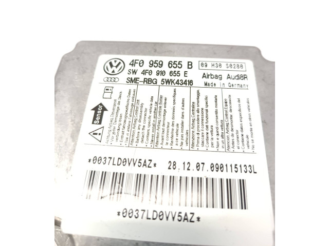 Блок подушек безопасности 4F0959655B, 4F0910655E   Audi A6 S6 C6 4F