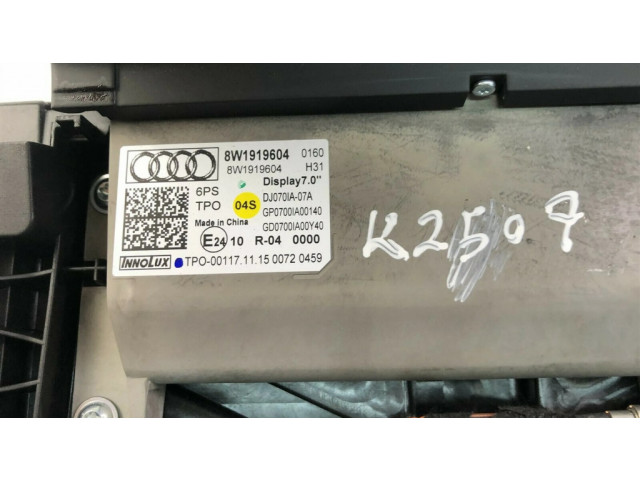 Дисплей    8W1919604, K2507   Audi A5 8T 8F