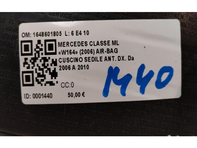 Zpětné zrcátko  Mercedes-Benz ML W164 2006  1648601805, 1648601805  