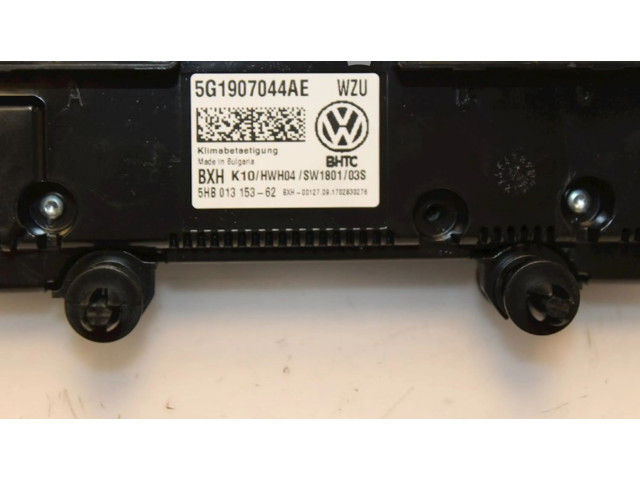 Блок управления климат-контролем 5G0907044AE, 5G0907044AE   Volkswagen Cross Touran II