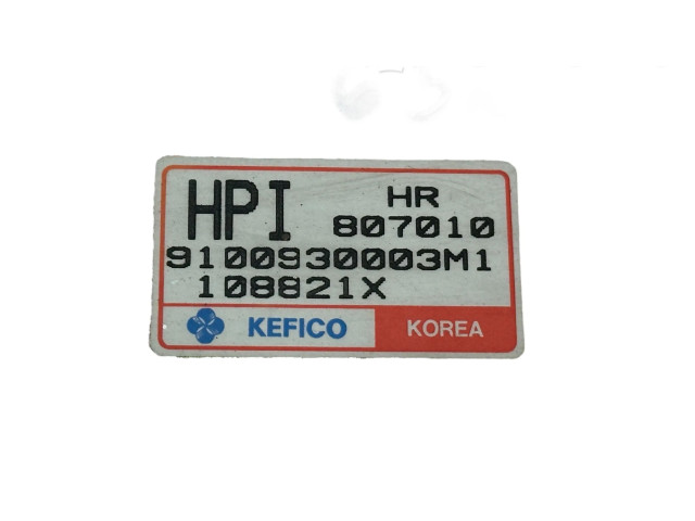 Модуль блока управления кондиционером HR807010, 108821X   Hyundai Galloper