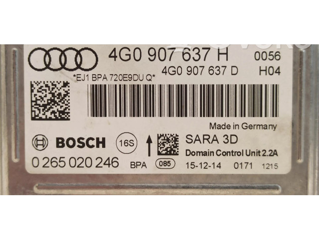Другие блоки управления / модули    4G0907637H   Audi A6 C7