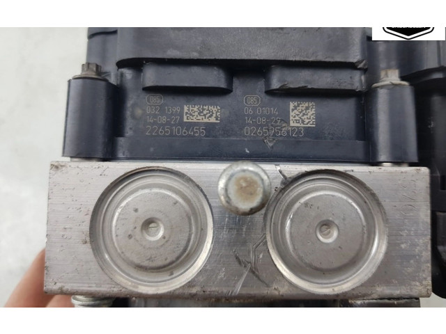 Jednotka ABS 2265106455, 1611918680   Peugeot 108 2014