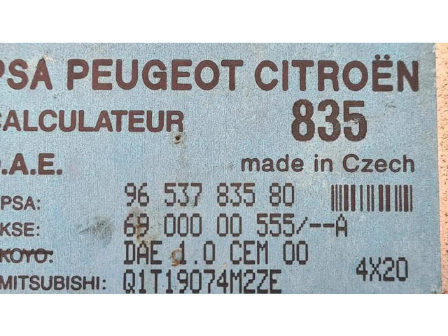 Блок управления 9653783580, Q1T19074M2ZE   Citroen C3