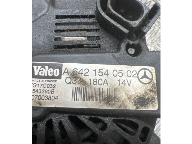 Генератор A6421540502, 6421540302   Mercedes-Benz ML W164      