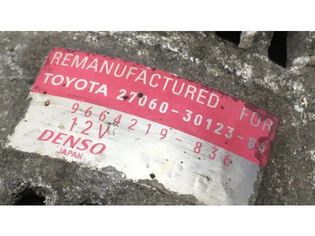 Генератор 9664219836, 270603012384   Toyota Land Cruiser (J120) 3.0     