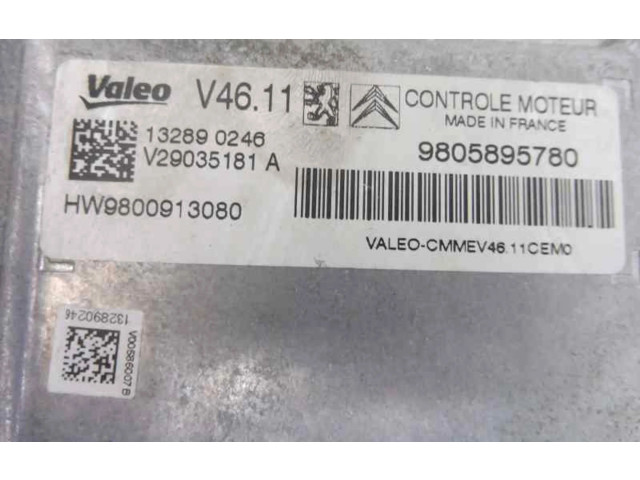 Řídící jednotka 9805895780   Peugeot 2008 I 2013