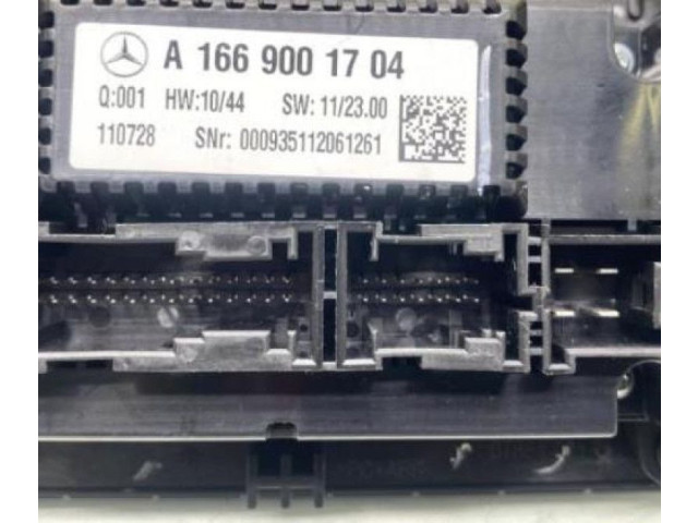 Блок управления климат-контролем    Mercedes-Benz ML W166