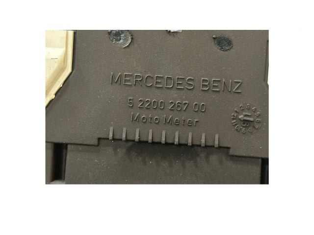 Přístrojová deska  Mercedes-Benz E W124 1994 1245435024, 6160491017  