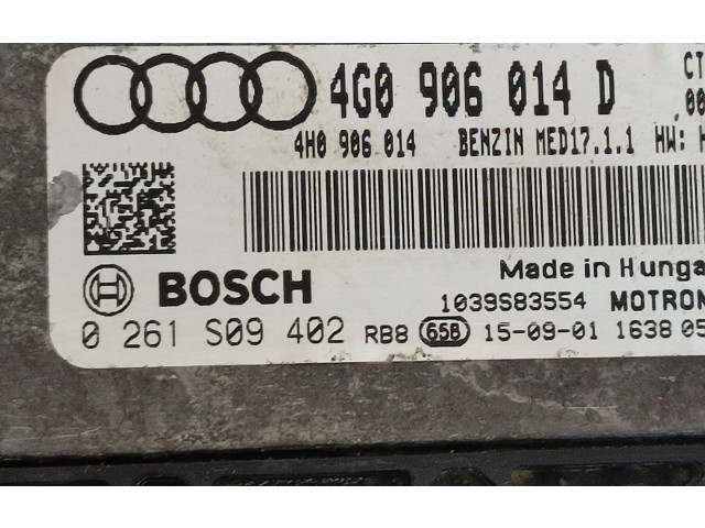 Блок управления двигателя 4G0906014D   Audi A6 S6 C7 4G