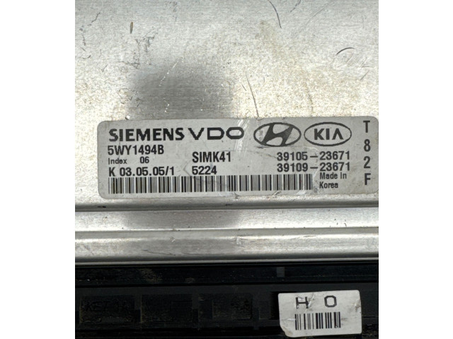Řídící jednotka 3910523671, 3910923671   Hyundai Matrix 2003