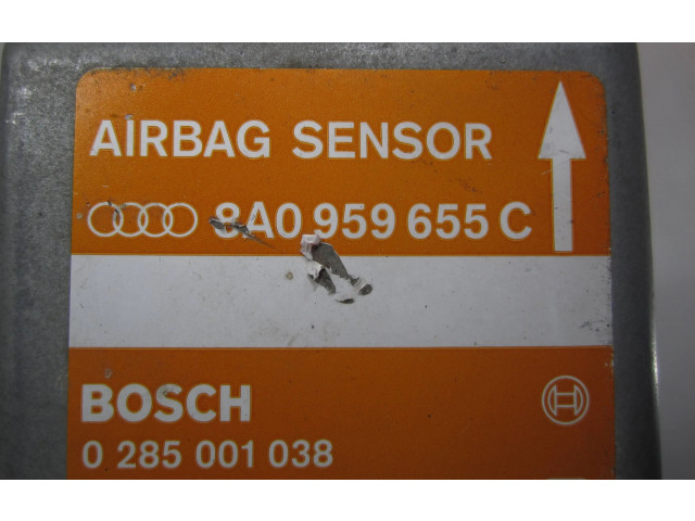 Блок подушек безопасности 8A0959655C, 0285001038   Audi A6 S6 C4 4A