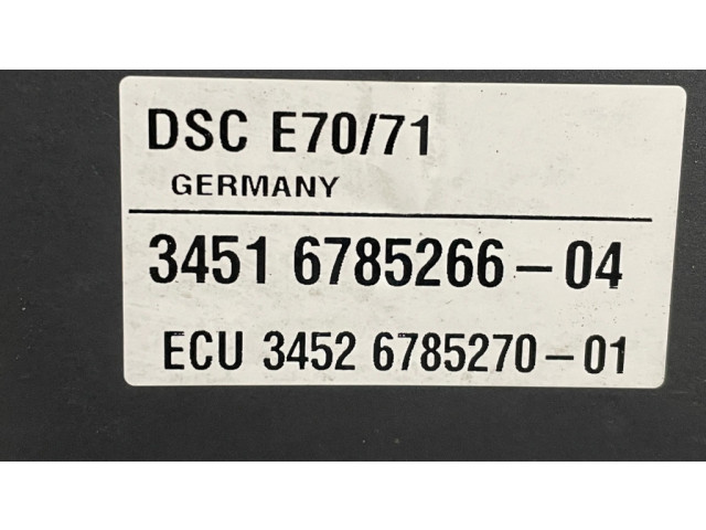 Jednotka ABS 3451678526604, 6785266   BMW X5 E70 2009