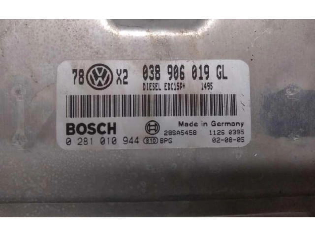 Řídící jednotka 0281010944   Volkswagen Caddy 